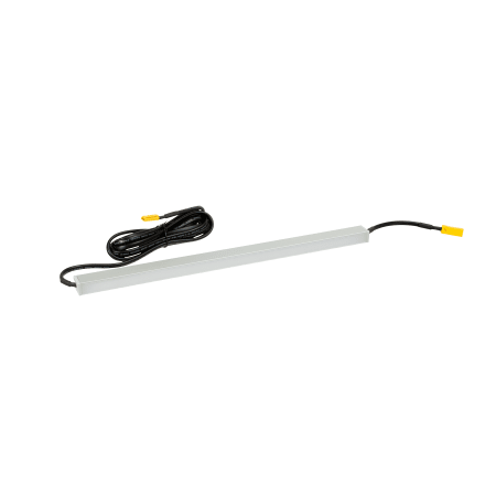 Hafele Loox 18" Long x 1/2" Wide LED Smart Light Bar with In-Line Switch - 4000K Silver