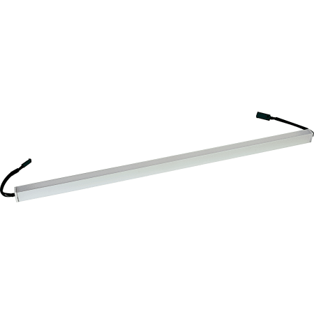 Hafele Loox 18" Long LED Smart Light Bar with Rectangle Shade Silver