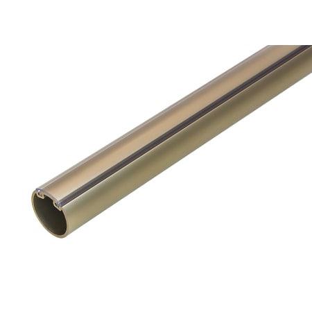Hafele Loox Aluminum 1 1/3 Diameter Closet Rod Aluminum Matte Gold