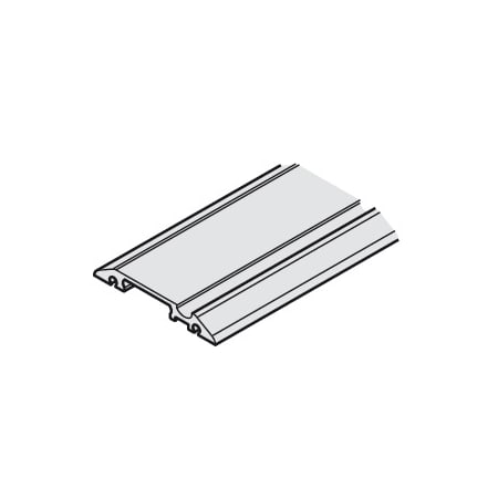 Hafele Single 8 Foot Bottom Running Guide Track Aluminum Anodized