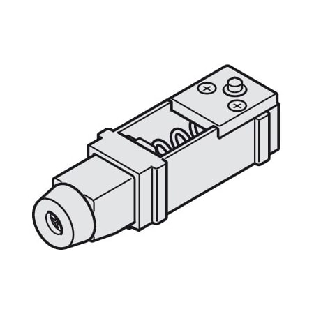 Hafele Slido Classic Impact Dampener Sliding Door Fitting for Wood and Glass Doors N/A