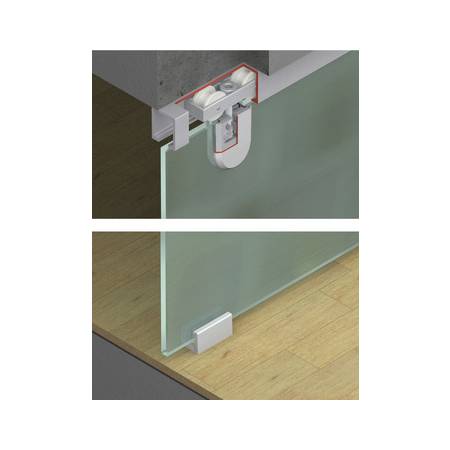Fitting Set and Door Guide Installed