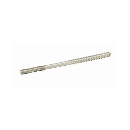 Hafele 4 Pack of 5" Long 5/16" x 18 Hanger Bolts for Top Hung Wood or Glass Sliding Door System Stainless Steel