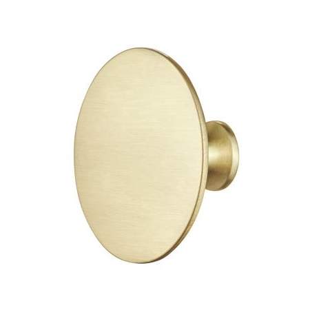 Hafele Mid-Century Modern Knob Brushed Brass