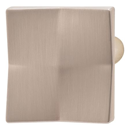Hafele Aztec 1-7/16 Inch Square Cabinet Knob Stainless Steel