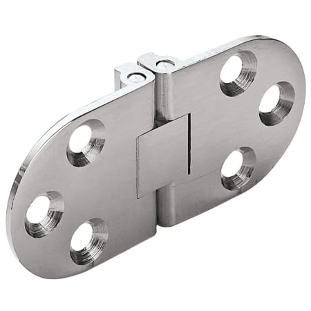 Hafele Self-Supporting Sewing Machine Table Flap Hinge with 180 Degree Opening Angle Nickel-Plated, Polished