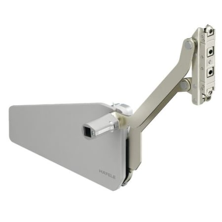 Hafele Free Up Parallel Lift-Up Front Fitting Aluminum / Black