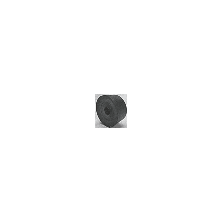 Hafele HAWA Screw-Mounted Rubber Buffer Door Stop for Sliding Wood Door Black
