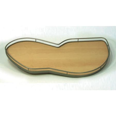 Hafele LeMans II 21" Corner Pull Out 2-Shelf Set Champagne/Maple