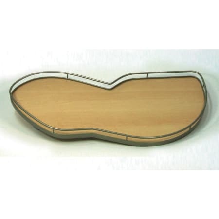 Hafele Left Handed 15" Corner Pull Out 2-Shelf Set from the LeMans II Collection Champagne/Maple