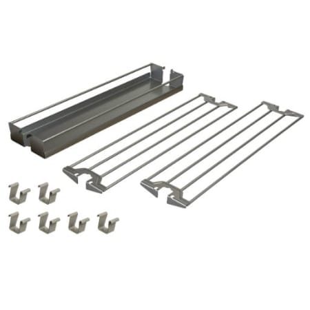 Hafele 5" Bakers Tray Organizer Set for Dispensa Base Pull-Out Silver