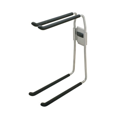 Hafele Heavy Duty Activity Hook from the Omni Track Series Matte Aluminum