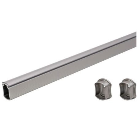 Hafele Signature Wardrobe Tube with End Supports Aluminum