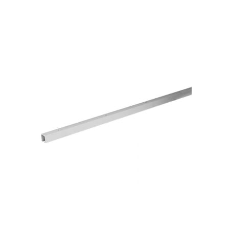 Hafele Pre-Drilled 2 Meter Single Running Track Aluminum