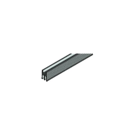 Hafele EKU 8-Foot 2.5-Inch Long Dual Lower Door Guide Track for Sliding / Stacking Doors Aluminum