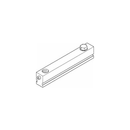 Hafele HAWA Junior Suspension Plate with M14 Hanger Bolt for Top Hung 352 Lb. Sliding Door N/A