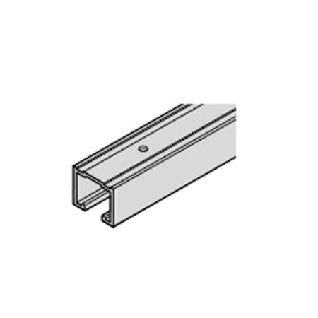 Hafele HAWA 8-Foot 2.5-Inch Long Aluminum Upper Track for 330 Lb. Sliding Wood Doors Aluminum