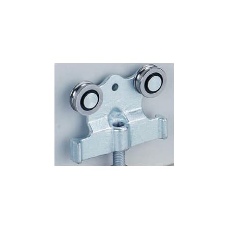 Hafele HAWA Double Roller Running Gear for Top Hung 550 Lb. Wood Sliding Door Steel