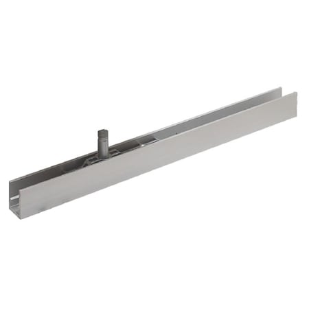Hafele HAWA Carrier Profile with Suspension Plate and M12 Bolt for 550 Lb. Wood Door N/A
