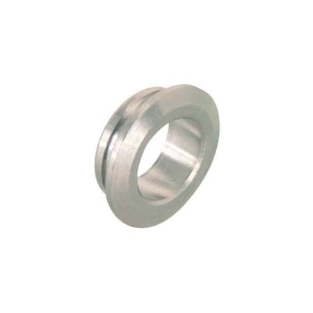 Hafele HAWA Deadbolt Slip-Fit Brass Rosette for Sliding Door Deadbolt Nickel