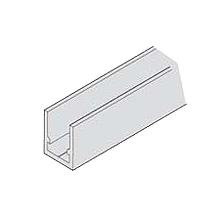 Hafele HAWA 21-Foot 4-Inch Long Aluminum Suspension Profile for Sliding Door System Aluminum