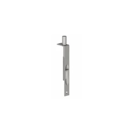 Hager Slide Flush Bolt Satin Brass