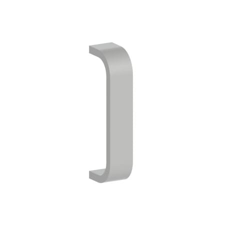 Hager 8" Center to Center Rectangular Wrought Door Pull from the Pulls Collection Antique Bronze