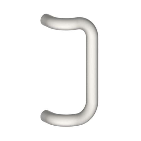 Hager 10" Center to Center 1" Round Offset Door Pull from the Pulls Collection Antique Bronze