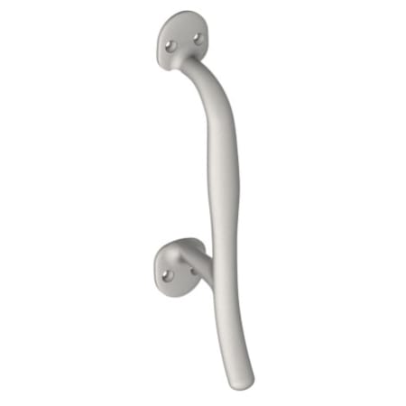 Hager 6-3/16" Center to Center 9" Tall Cast Door Pull with Front Mounting Screws from the Pulls Collection Antique Bronze
