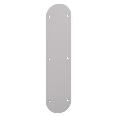Hager 3" x 12" 1-1/2" Radius Round Corner Push Plate .050" Thick from the Push Plates Collection Polished Brass