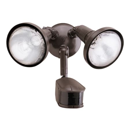 Halo 2 Light 8" Wide Commercial Flood Light with 270° Motion Detector Bronze