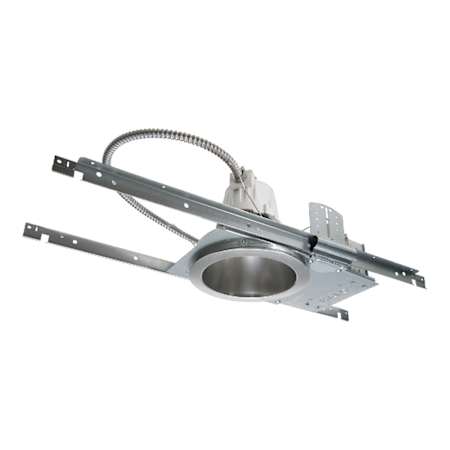 Halo 60V GU24 New Construction Housing for 6" Trims Raw