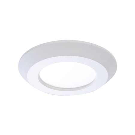 Halo Single Light 6" Wide LED Flush Mount Light - 80 CRI / 2700K White