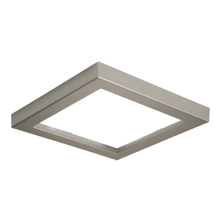 Halo 4" Square Recessed Trim Satin Nickel