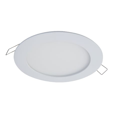 Halo 6" LED Open Recessed Trim Canless Recessed Fixture with Direct Mounting Spring Clips Hardware - 90CRI / 3500K White