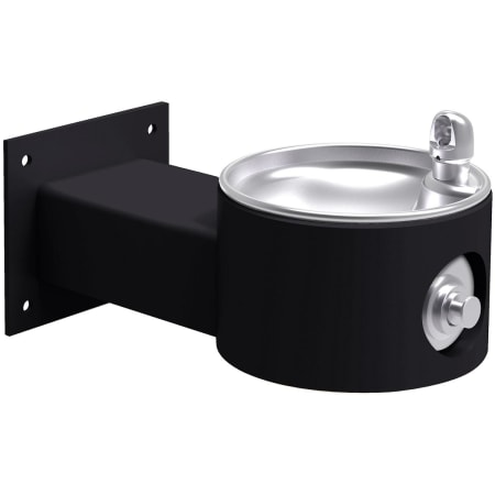 Halsey Taylor Endura II Wall Mounted ADA Freeze Resistant Outdoor Rated Drinking Fountain Powder Coat Black