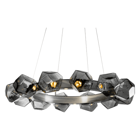 Gunmetal Finish with Smoke Glass Shades