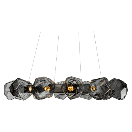 Gunmetal Finish with Smoke Glass Shades