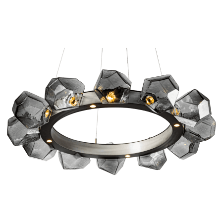 Gunmetal Finish with Smoke Glass Shades