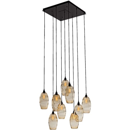 Hammerton Studio Ellisse 28" Wide Artisan Crafted 9 Light Optic Glass Pendant Configure Below