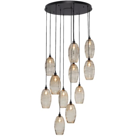 Hammerton Studio Ellisse 34" Wide Artisan Crafted 11 Light Optic Glass Pendant Configure Below