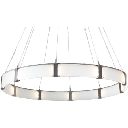 Hammerton Studio Parallel 72" Wide Artisan Crafted LED Chandelier with Hand Textured Glass Configure Below