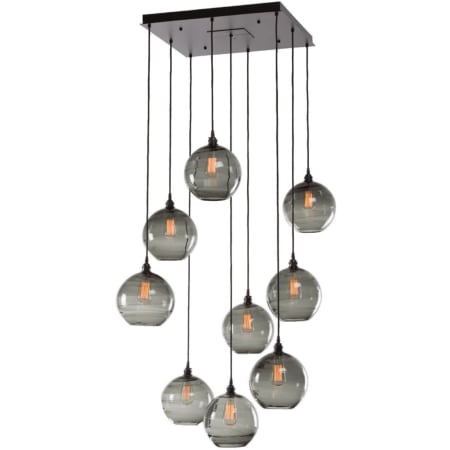 Hammerton Studio Terra 31" Wide Artisan Crafted Optic Glass 9 Light Pendant Configure Below
