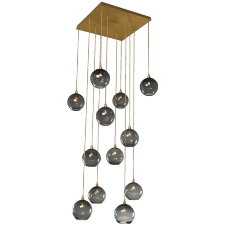 Hammerton Studio Terra 37" Wide Artisan Crafted Optic Glass 12 Light Pendant Configure Below
