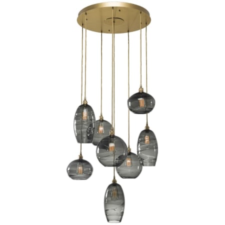 Hammerton Studio Misto 31" Wide Artisan Crafted Optic Glass 8 Light Pendant Configure Below