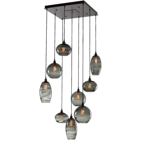 Hammerton Studio Misto 31" Wide Artisan Crafted Optic Glass 9 Light Pendant Configure Below