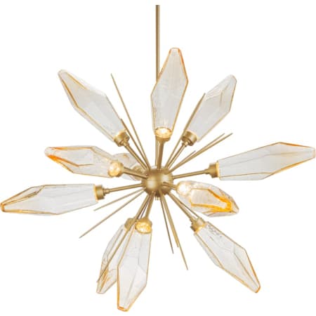 Hammerton Studio Rock Crystal 38" Wide 12 Light Hand Blown Glass LED Starburst Chandelier Configure Below