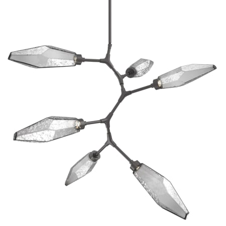Hammerton Studio Rock Crystal 39" Wide LED Abstract Chandelier Configure Below