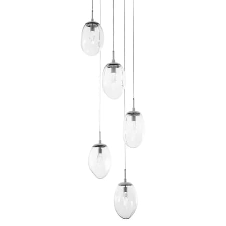 Hammerton Studio Meteo 22" Wide LED Crystal Multi Light Pendant Configure Below