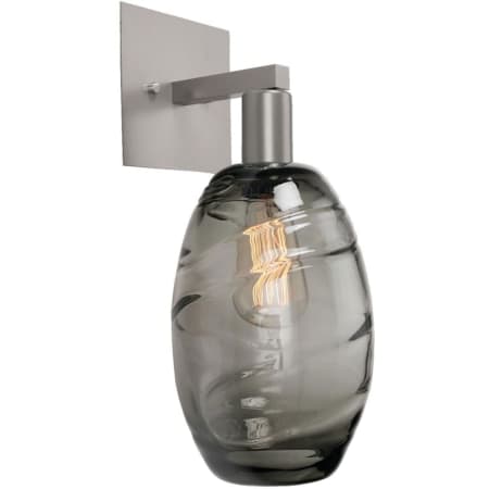 Hammerton Studio Ellisse 16" High Artisan Crafted Optic Glass Wall Sconce Configure Below